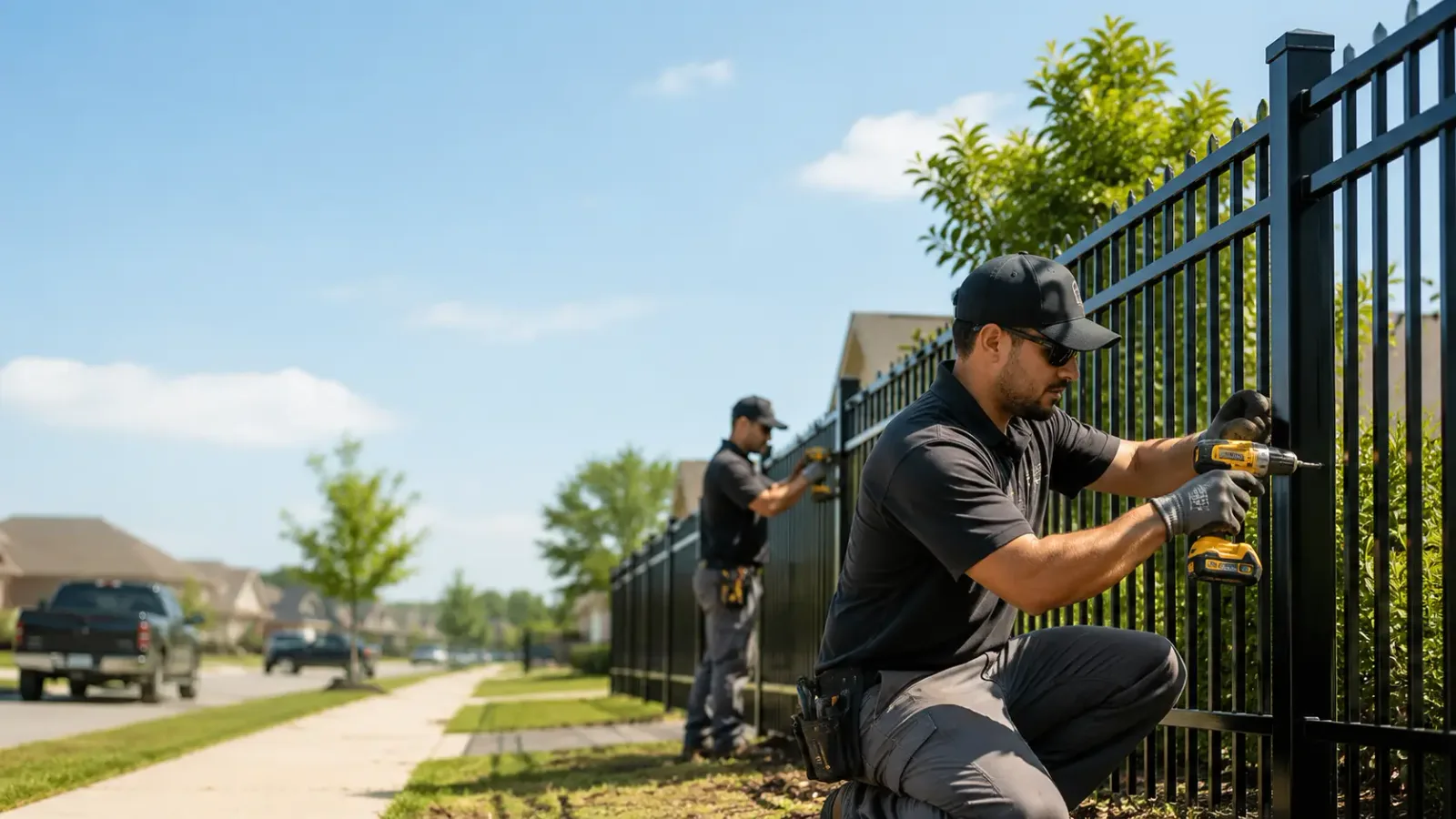 Metal Fence Installation in Weatherford, OK